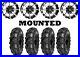 Kit 4 Sedona Mud Rebel Tires 27×10-14 on STI HD6 Machined Wheels CAN