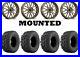 Kit 4 Vision Wheel Duo Trax Tires 26×9-14/26×11-14 on ITP Hurricane Bronze 550
