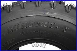 MASSFX 20x11-9 Rear Tire Durable 4 Ply 1/2 Tread Depth for ATV & UTV (2 Pack)