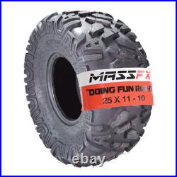 MASSFX 25x11-10 Rear Off-Road Tire ATV, UTV or SXS Tire