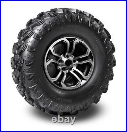 MCKINLEY UTV ATV Tires 25X8-12 6 Ply Super Mud 25X8X12 Offroad X611, Set 2