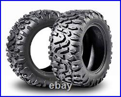 MCKINLEY UTV ATV Tires 26X10-14 6 Ply Super Mud 26X10X14 Offroad X612, Set 2