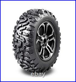 MCKINLEY UTV ATV Tires 26X8-14 & 26X10-14 6 Ply Full Set Super Mud Offroad X612