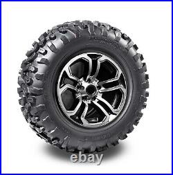 MCKINLEY UTV ATV Tires 26X8-14 & 26X10-14 6 Ply Full Set Super Mud Offroad X612