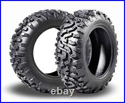 MCKINLEY UTV ATV Tires 26X8-14 6 Ply Super Mud 26X8X14 Offroad X612, Set 2