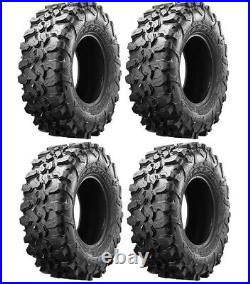 Maxxis Carnivore Set Of Four 4 ATV UTV Tires 28x10-14 8 ply tire
