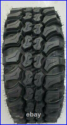 New Set of 4 Mini Truck Tires Super Grip K-9 8ply DOT street legal Mud Grip