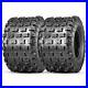 OBOR Set 2 20X11-8 ATV Tires 20X11X8 6PR UTV All Terrain Tyre Heavy Duty Tubeles