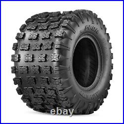 OBOR Set 2 20X11-8 ATV Tires 20X11X8 6PR UTV All Terrain Tyre Heavy Duty Tubeles