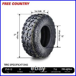 One FREE COUNTRY Premium ATV/UTV Tire 27x9-12 27x9x12 8PR withScuff Guard