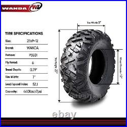 One WANDA ATV UTV Tire 27x9-12 27x9x12 6PR Big Horn Style