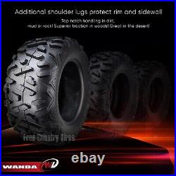 One WANDA Radial UTV ATV Tire 27x11R14 6PR Big Horn Style 27x11-14 27x11x14