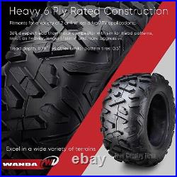 One WANDA UTV ATV Tire 27x12-12 27x12x12 6PR P3501 Big Horn Style