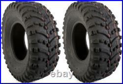 Pair 2 CST C828 22x11-8 ATV Tire Set 22x11x8 Chevron 22-11-8