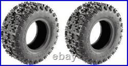 Pair 2 Carlisle Snow Hog 16x6.5-8 ATV Tire Set 16x6.5x8 ITP 16-6.5-8