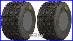 Pair 2 ITP Holeshot 20x11-8 ATV Tire Set 20x11x8 20-11-8