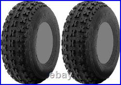 Pair 2 ITP Holeshot 21x7-10 ATV Tire Set 21x7x10 21-7-10