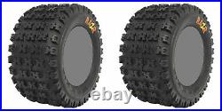 Pair 2 Maxxis Razr 20x11-8 ATV Tire Set 20x11x8 4 Ply 20-11-8
