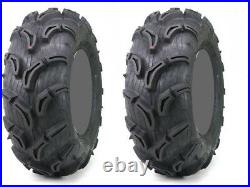 Pair 2 Maxxis Zilla 22x10-9 ATV Tire Set 22x10x9 22-10-9