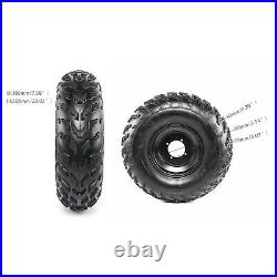 Pair Rim Wheel 23x7-10'' Tire Tyres with Rear Axle Wheel Hub for ATV UTV QUAD CART