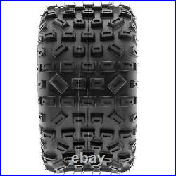Pair of 2, 18x10-8 18x10x8 Quad ATV All Terrain AT 6 Ply Tires A035 by SunF