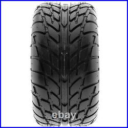 Pair of 2, 18x9.5-8 18x9.5x8 Quad ATV All Terrain AT 6 Ply Tires A021 by SunF