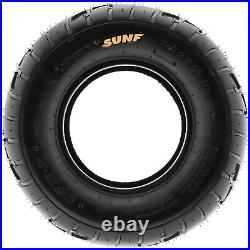 Pair of 2, 22x10-8 22x10x8 Quad ATV All Terrain AT 6 Ply Tires A021 by SunF