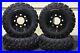 Polaris Ranger 500 25 Kenda Bear Claw Atv Tire- Itp Black Atv Wheel Kit Pold
