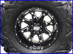 Polaris Sportsman 570 25 Quadking Atv Tire & Sti Hd4 Wheel Kit Pol3ca Bigghorn