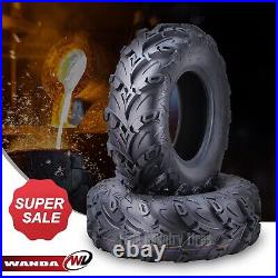 SET 2 PREMIUM WANDA ATV UTV TIRES 24x8-12 24x8x12 8PR MUD SLING