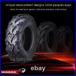 SET 2 PREMIUM WANDA ATV UTV TIRES 24x8-12 24x8x12 8PR MUD SLING