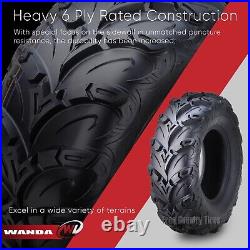 SET 2 PREMIUM WANDA ATV UTV TIRES 24x8-12 24x8x12 8PR MUD SLING