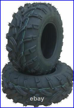 SET 2 WANDA ATV UTV Tires 26x10-12 26x10x12 6PR Lite Mud