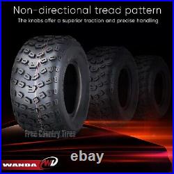 SET 2 WANDA SPORT ATV TIRES 22X11-10 22x11x10 6PR KNOBBY