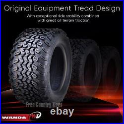 SET 2 WANDA UTV ATV TIRES 22x11-10 22x11x10 4PR HIGH LOAD