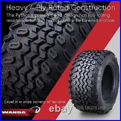 SET 2 WANDA UTV ATV TIRES 22x11-10 22x11x10 4PR HIGH LOAD