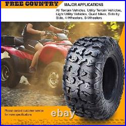 SET 4 PREMIUM FREE COUNTRY ATV/UTV Tires 26x9-12 26x9x12 8PR withScuff Guard