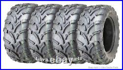 SET 4 WANDA ATV UTV Tires 25x11-12 25x11x12 6PR Lite Mud