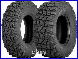Sedona Coyote Set Of Four 4 ATV UTV Tires 25x8-12 And 25x10-12 6 ply tire