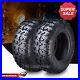 Set 2 Premium Wanda ATV UTV Tires 27x9R14 Radial 8PR Side Scuff Guard