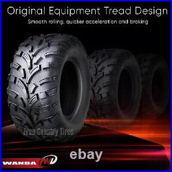 Set 2 WANDA ATV UTV Tires 26x11-14 26x11x14 6PR LT MUD