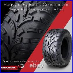 Set 2 WANDA ATV UTV Tires 26x11-14 26x11x14 6PR LT MUD