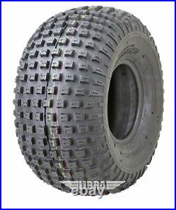 Set 2 of ATV Tires 22x11-8 22x11x8 FREE COUNTRY 4PR Dimple Knobby D929 10352