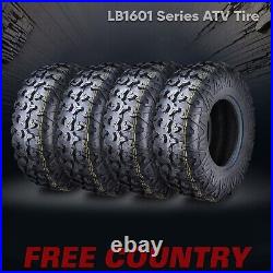 Set 4 FREE COUNTRY Premium ATV/UTV Tires 27x9-14 27x9x14 8PR withScuff Guard