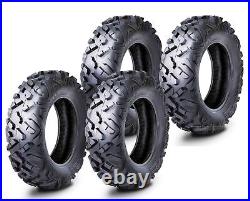 Set 4 Roadguider UTV ATV Tires 25x8-12 25x8x12 25x8.00-12 25x8.00x12 6PR