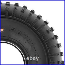 Set 4 SunF 15x7-6 15x7x6 Quad ATV Tires 6PR Go Kart Mini Bike Tyre Tubeless A011