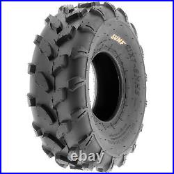 Set 4 SunF 21x7-8 Front & 20x10-8 Rear ATV UTV Tires Off Road Tubeless 6 PR A003