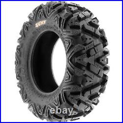 Set 4 SunF 23x8-11 Front & 24x9-11 Rear ATV UTV Tires Off Road 6 PR Power. I A033