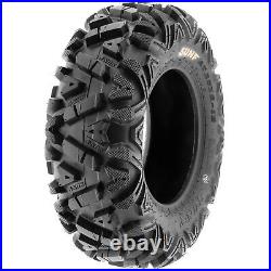 Set 4 SunF 23x8-11 Front & 24x9-11 Rear ATV UTV Tires Off Road 6 PR Power. I A033