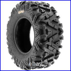 Set 4 SunF 23x8-11 Front & 24x9-11 Rear ATV UTV Tires Off Road 6 PR Power. I A033